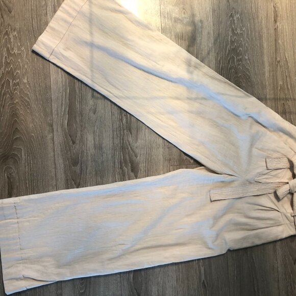 Robert Rodriguez Wide-Leg Linen Pants. Size 4 - Picture 4 of 4